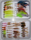 Florida Keys Flats Master Fly Selection- 48 Flies in Multiple Fly Boxes
