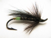 Green Butt Black Bear Hairwing Salmon Fly <br /> #6